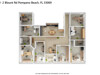 3D Floor Plan Version 1 - 1721 Suite 2 Blount Rd Pompano Beach FL 33069