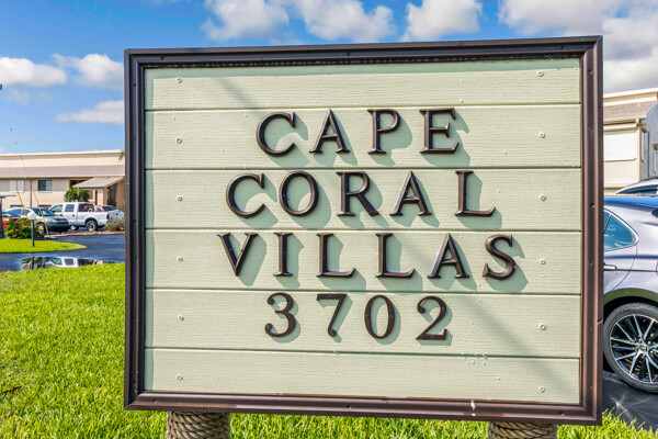 Coral Villas Sign