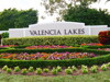 Valencia Lakes Sign