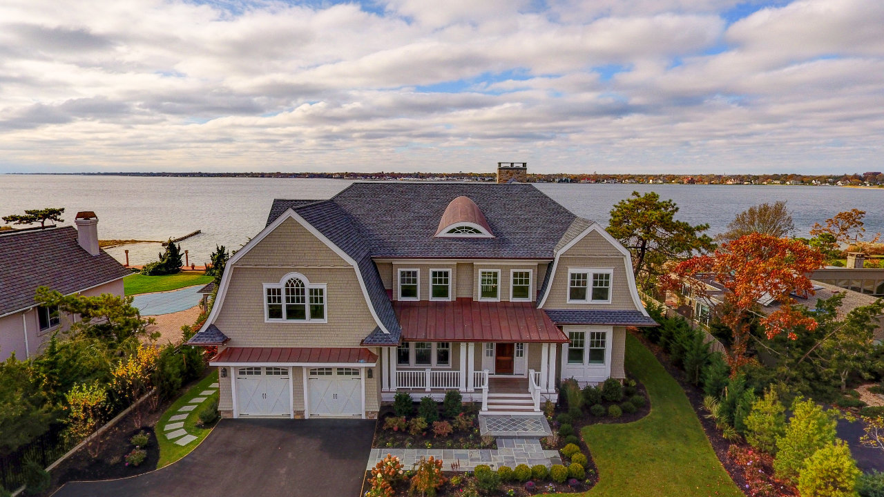 Front of House Aerial View