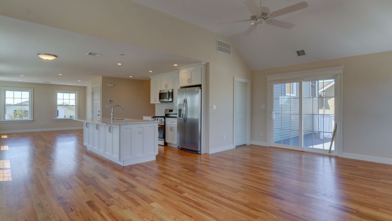 Living Room Kitchen