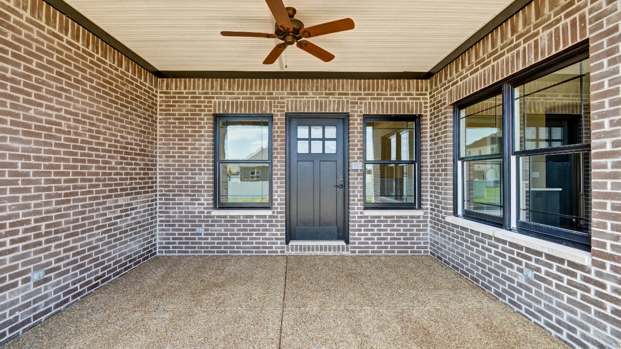 Rear Covered Porch