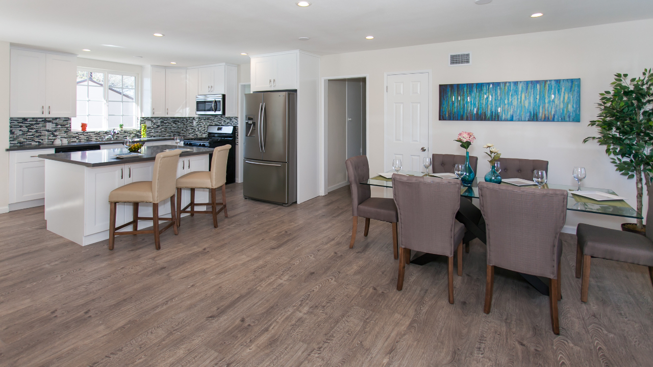 Dining Room and Kitchen