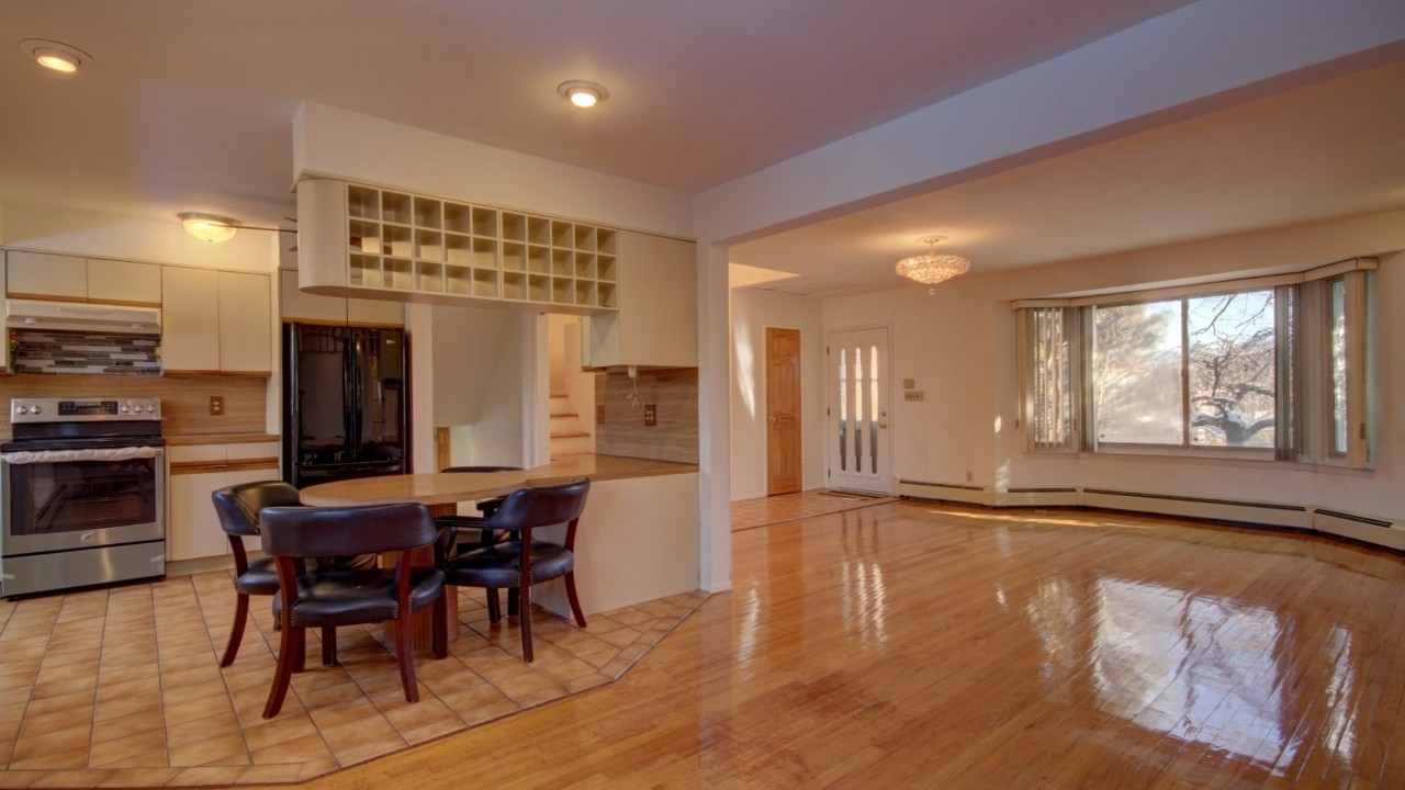 Living Room Kitchen