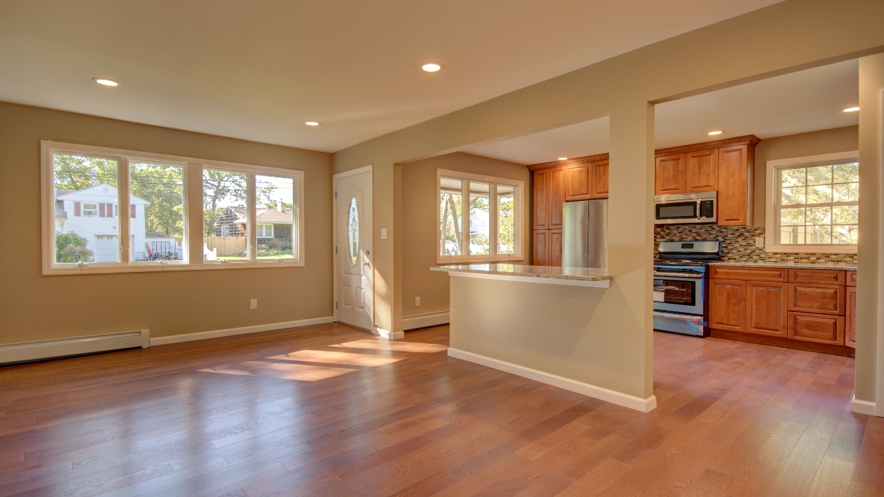 Living Room Kitchen