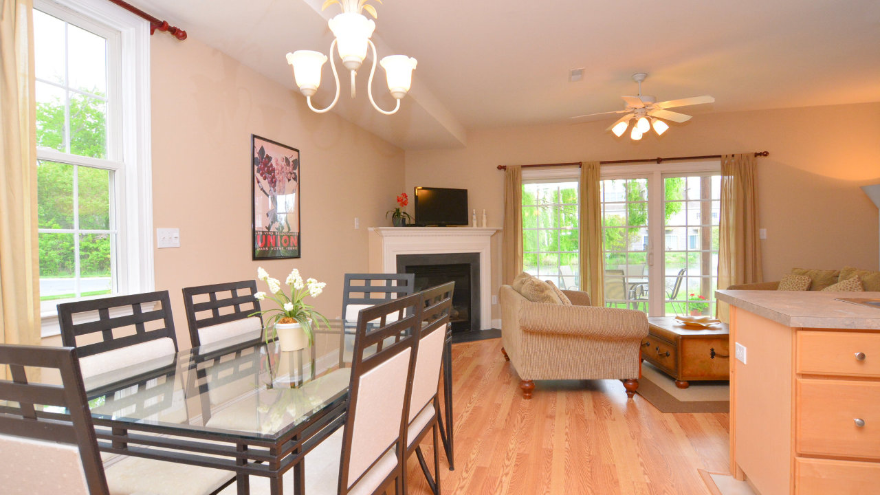 Dining Area to Family Room