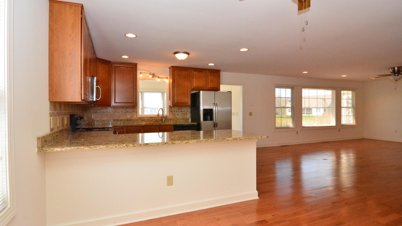 Kitchen and Family Room