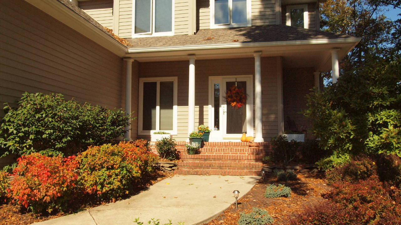 Front Porch and Walkway