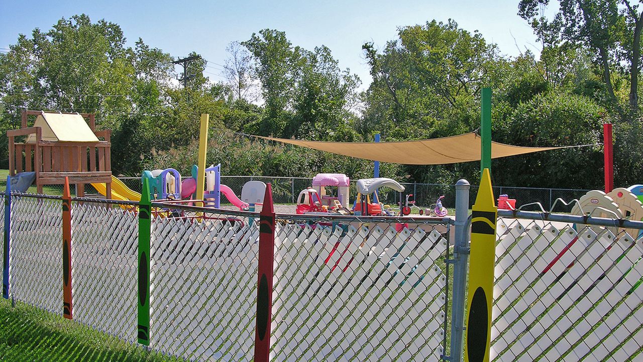 Secured Fenced Play Area