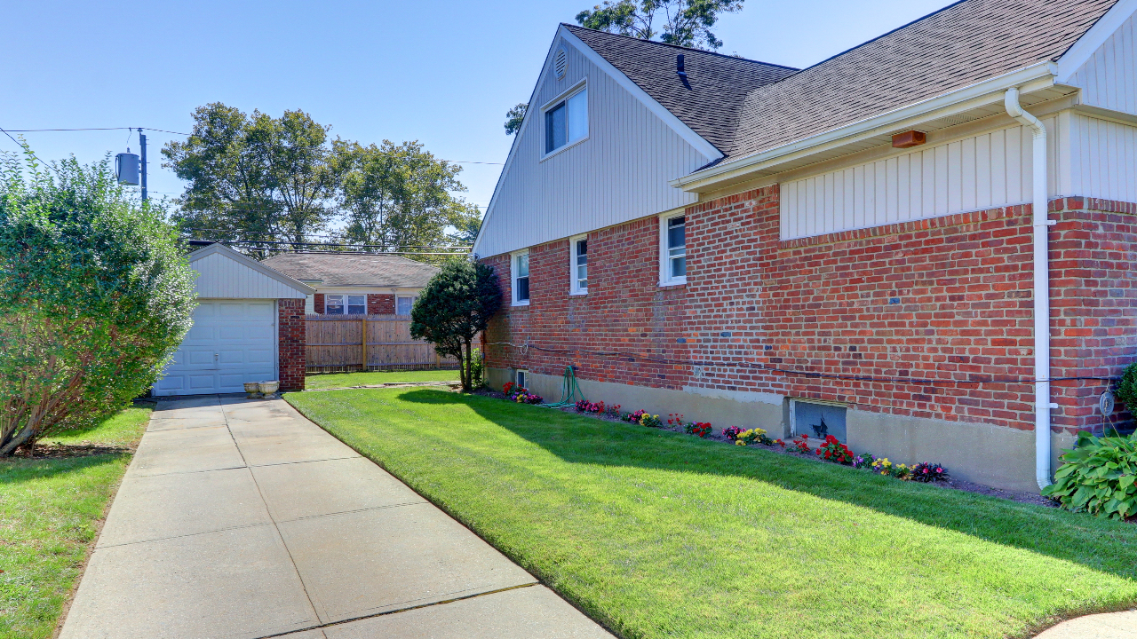 Driveway Side View