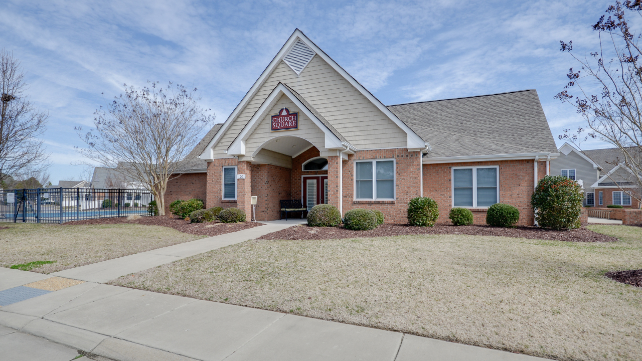 Front of Clubhouse