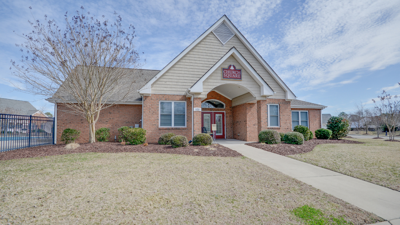 Front of Clubhouse