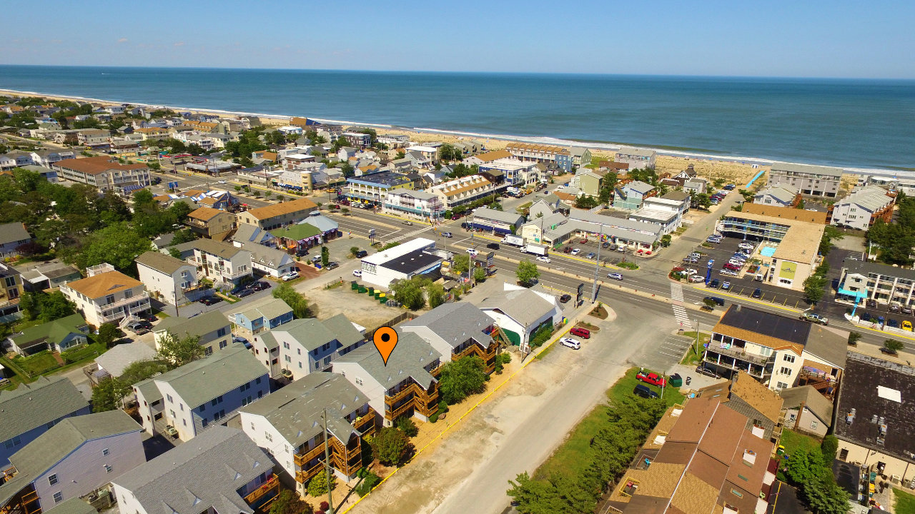 Aerial Looking East