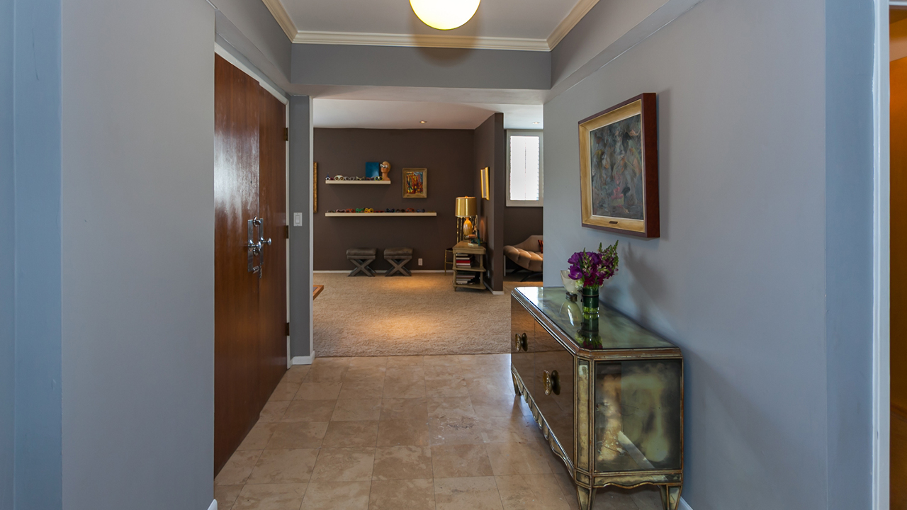 Entryway looking to Living Room