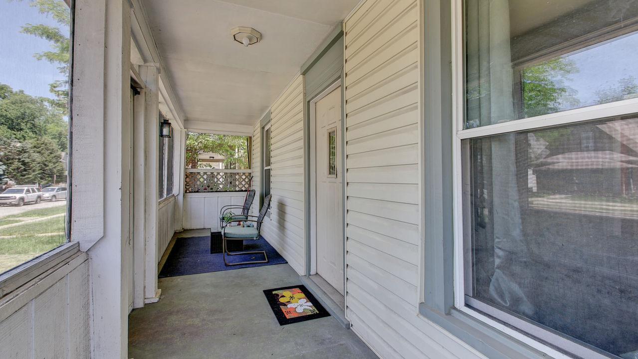 Enclosed Front Porch