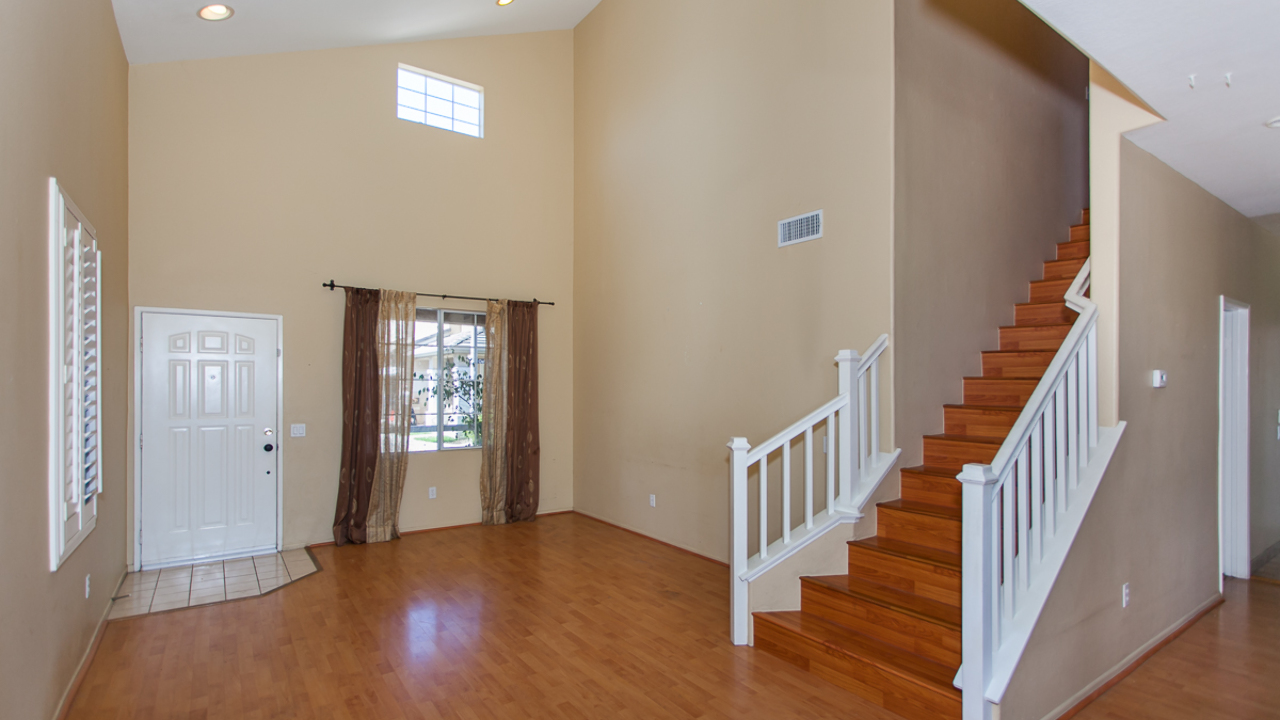 Living Room with Entry