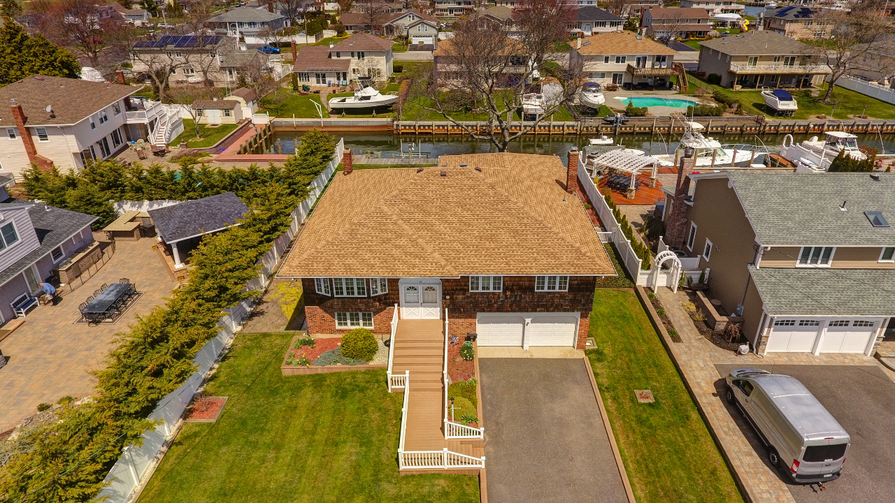 Front of House Aerial View