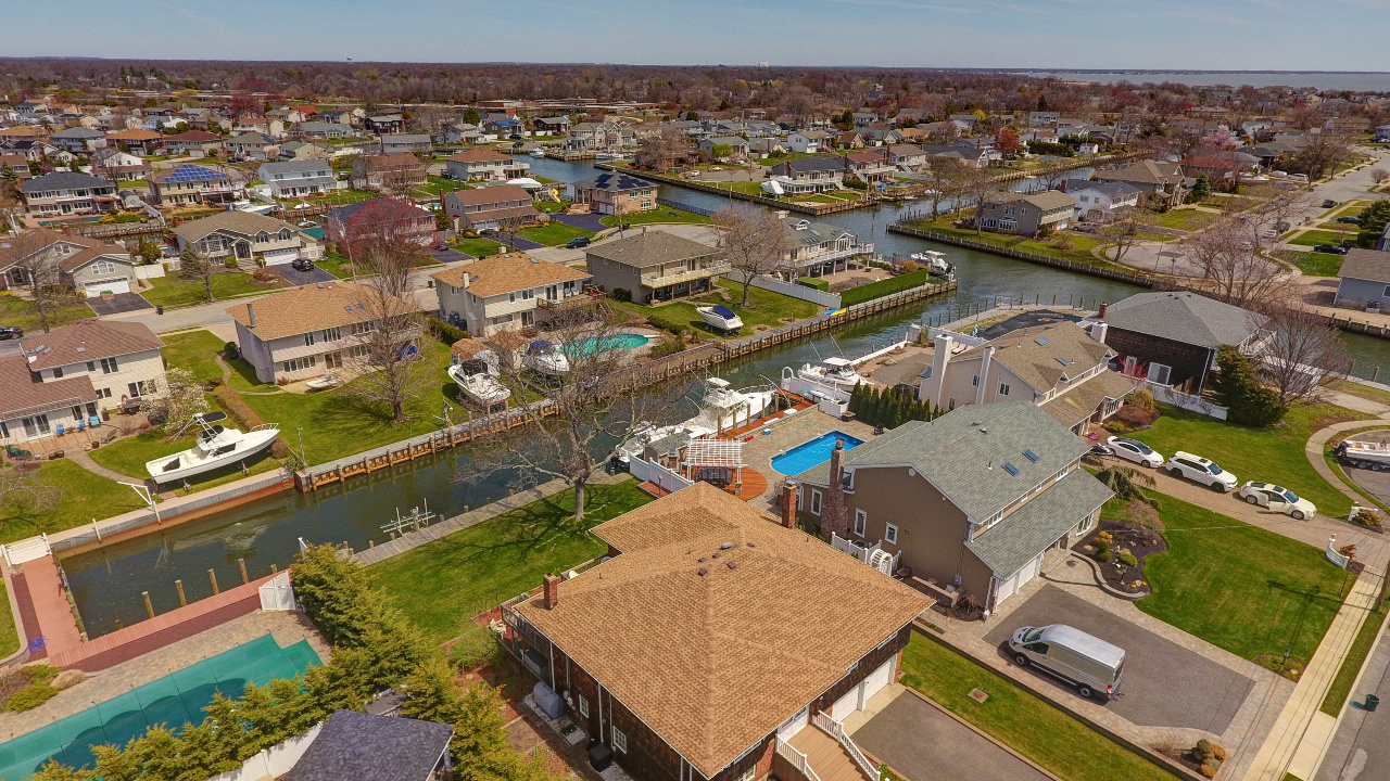 Front of House Aerial View