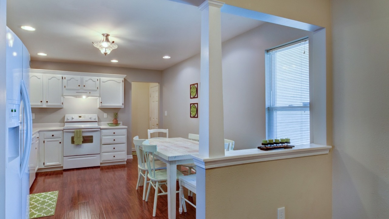 View into Kitchen