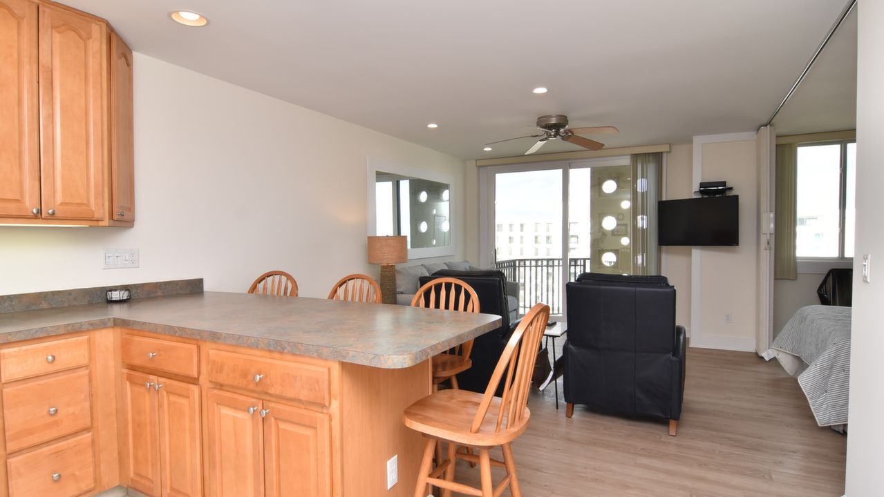 Kitchen to Living Area