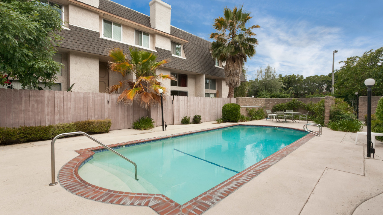 Condo and Pool View