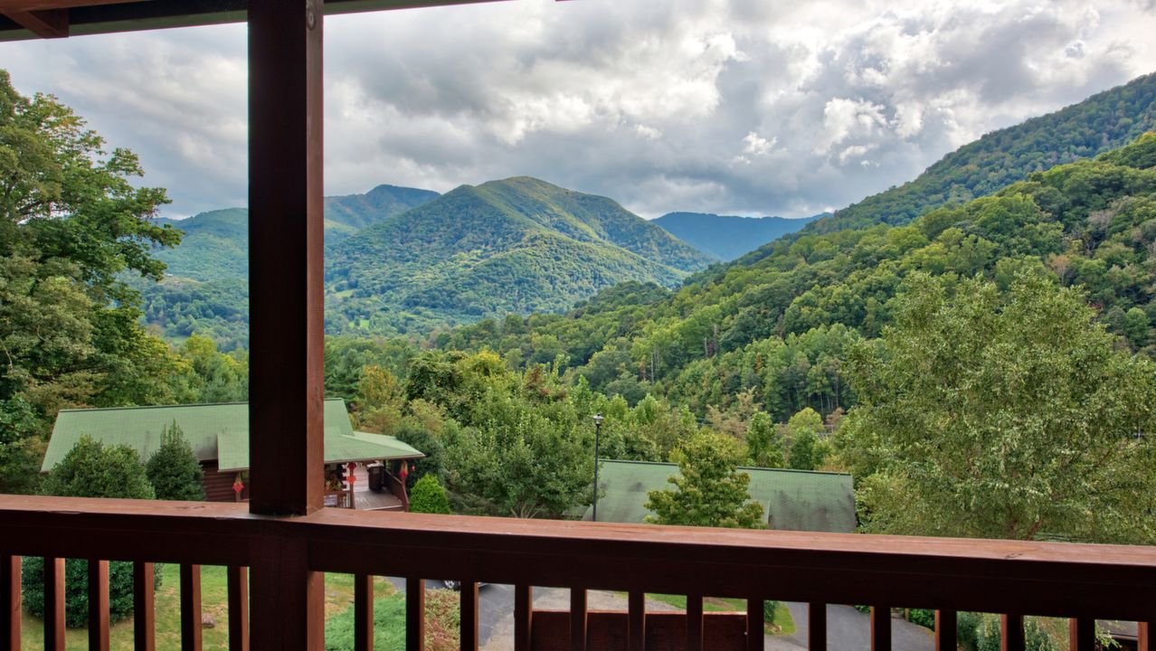 Enjoy the Views from Covered Porch