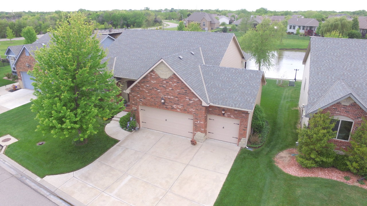 Front Aerial View of Home