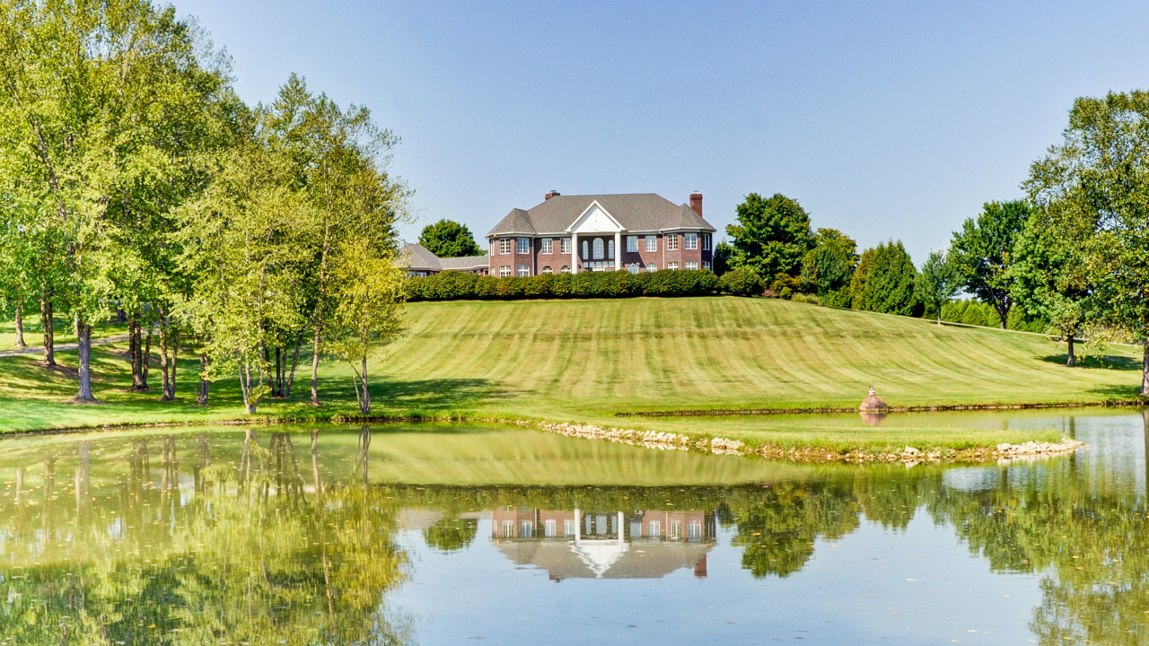 View of Home From Front Lake