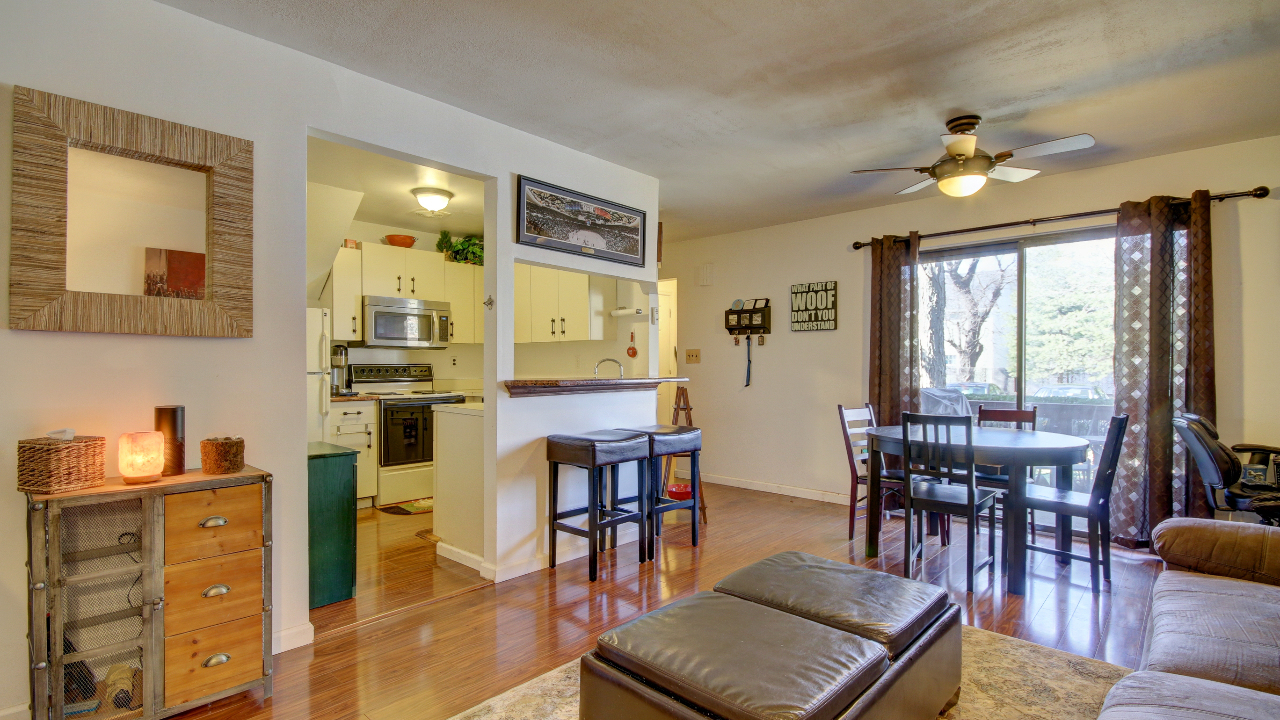 Living Room Kitchen