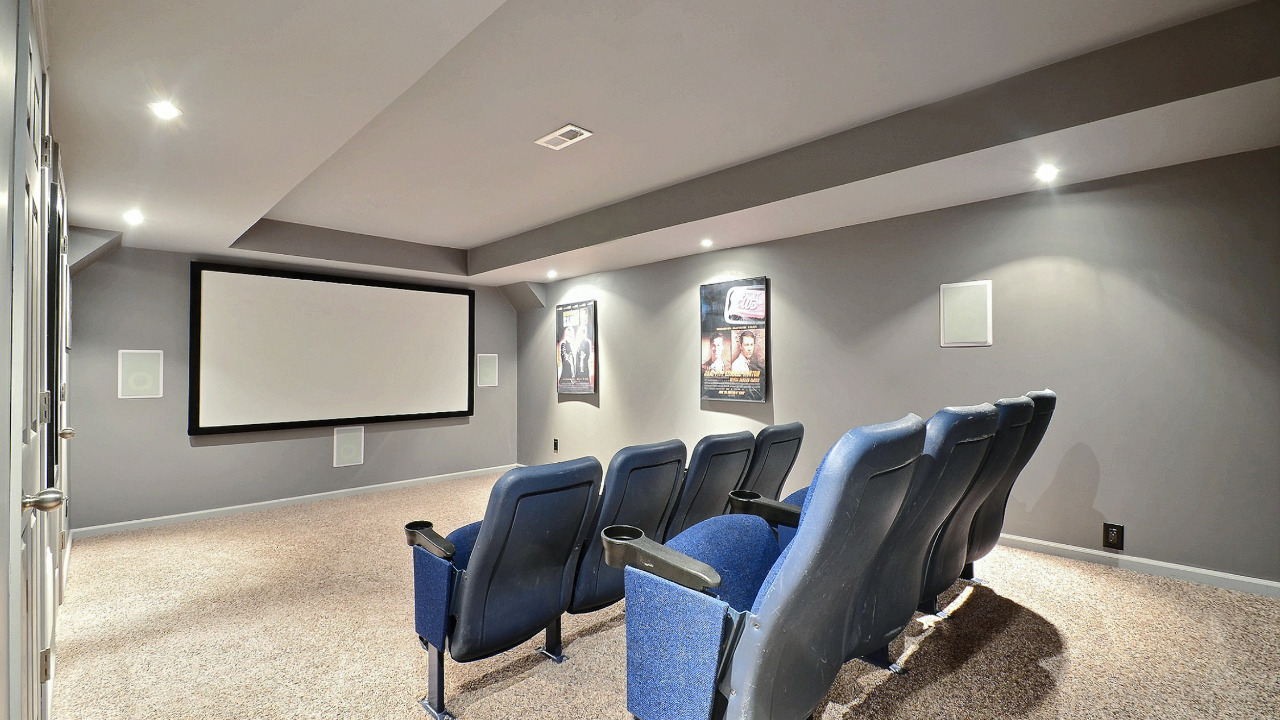 Basement Theater Room