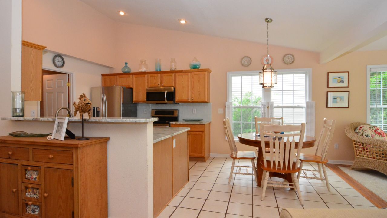 Dining Area and Kitchen