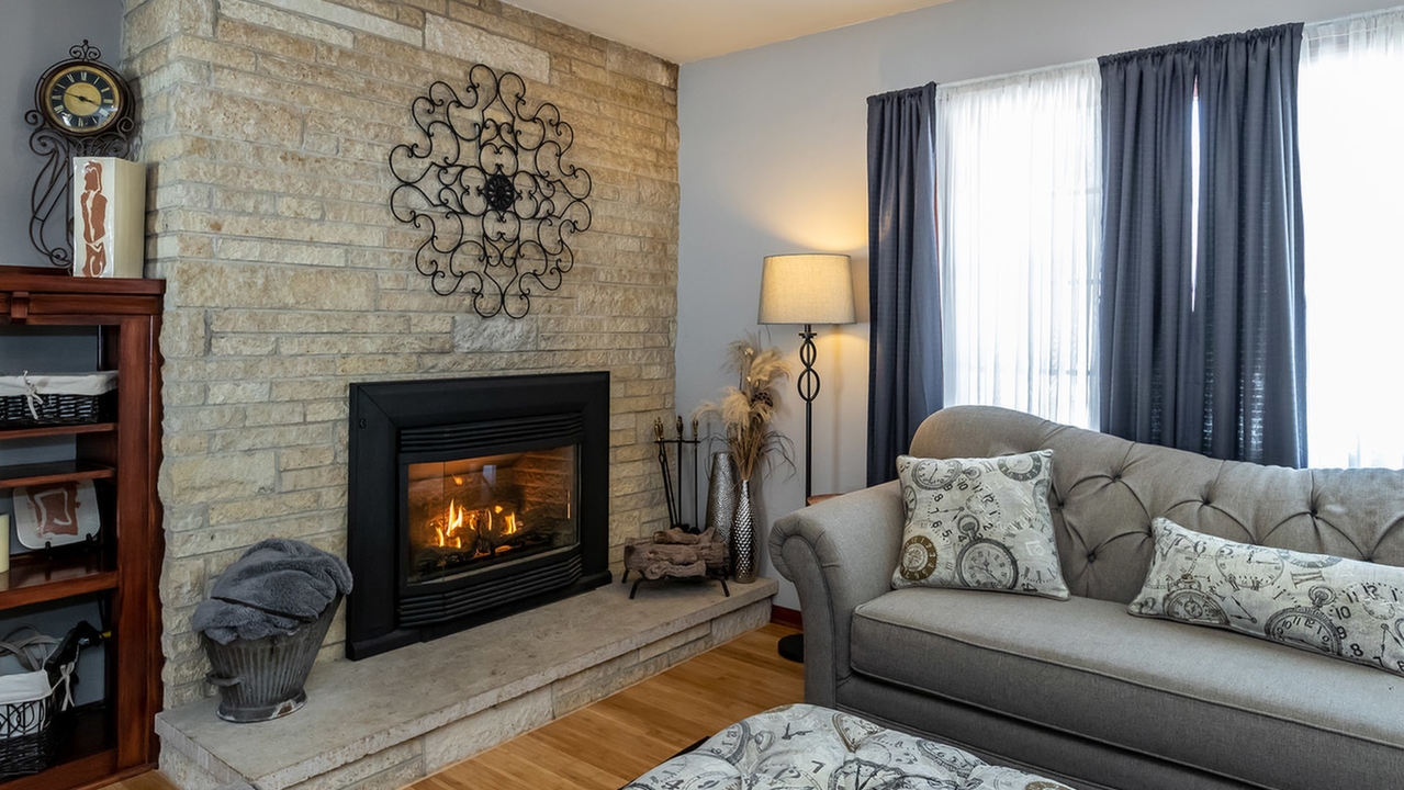 Living Room Fireplace