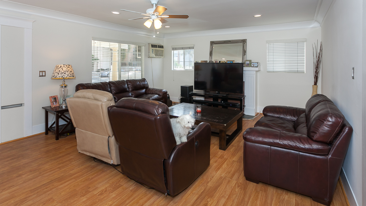 Living Room view Front House