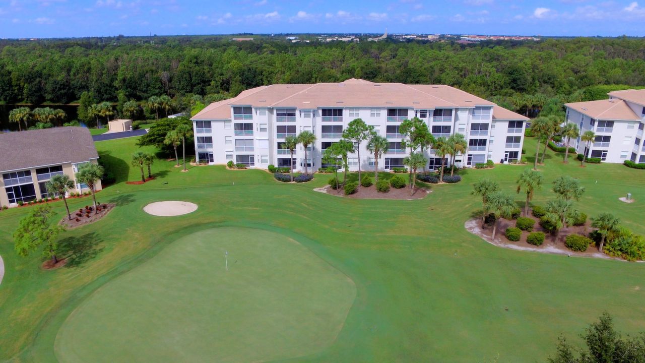 Aerial View From Golf Green