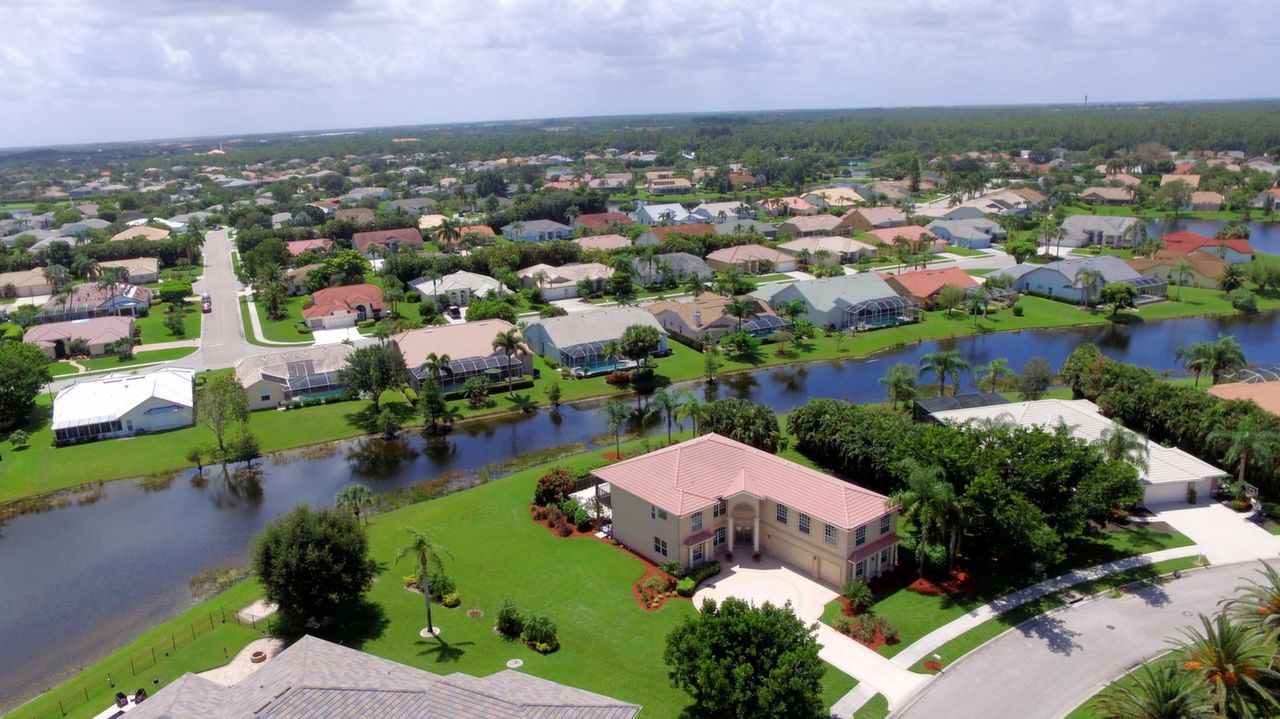 An Aerial Waterway View