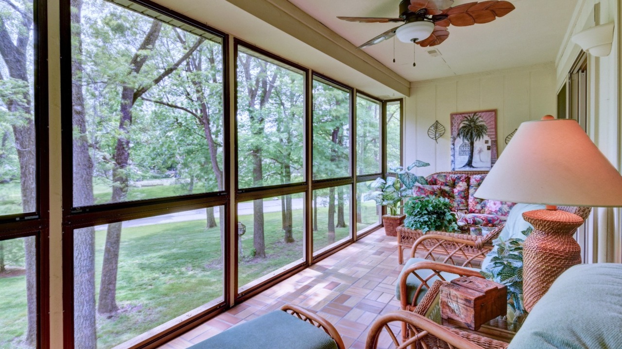 Enclosed Sunroom