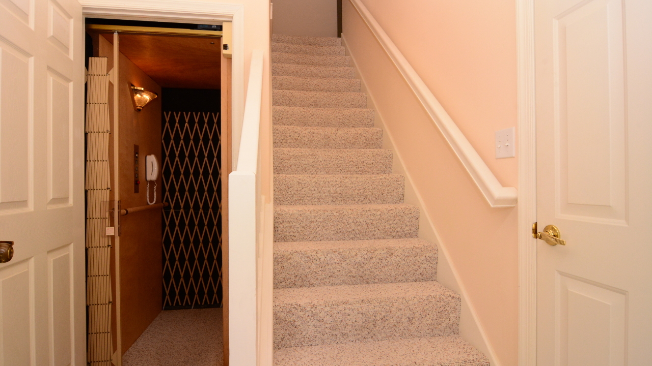 Foyer and Elevator