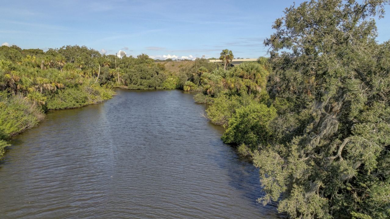 Canal Looking North From Alafia River