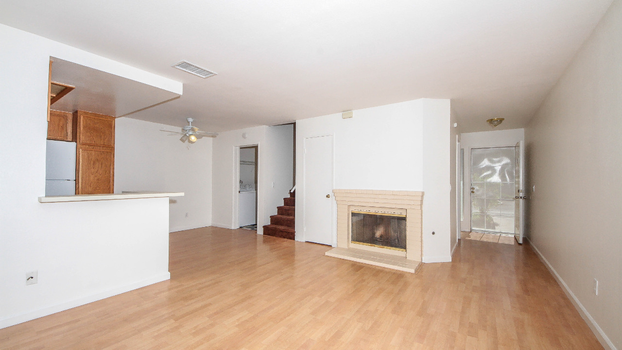 Living Room with Fireplace