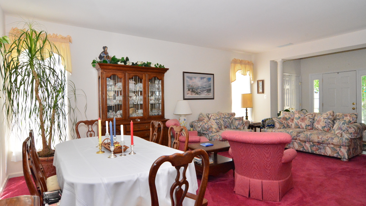 Dining Area and Family Room