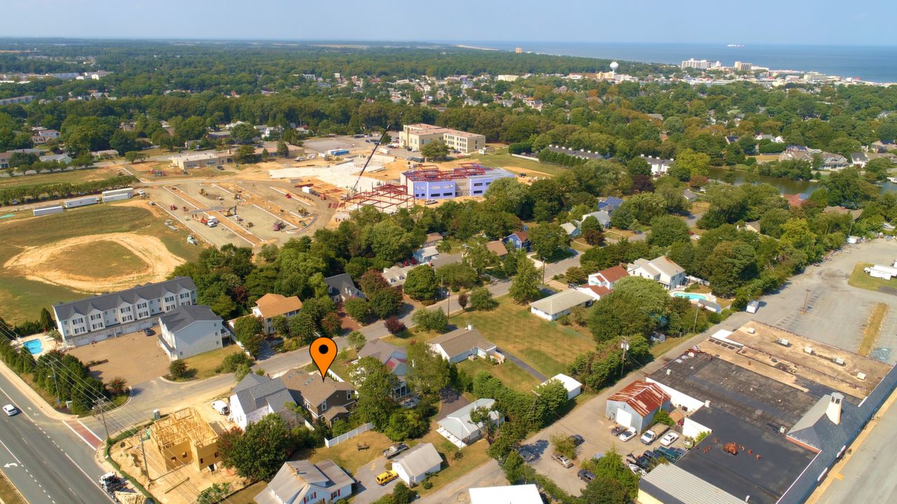 Aerial Toward Rehoboth