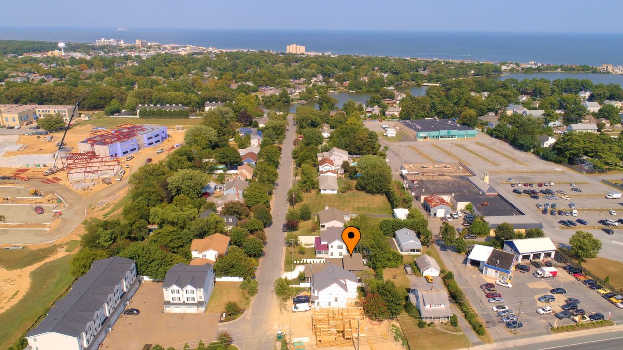 Aerial Toward Ocean