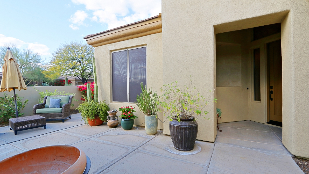 Courtyar and Main Home Entrance