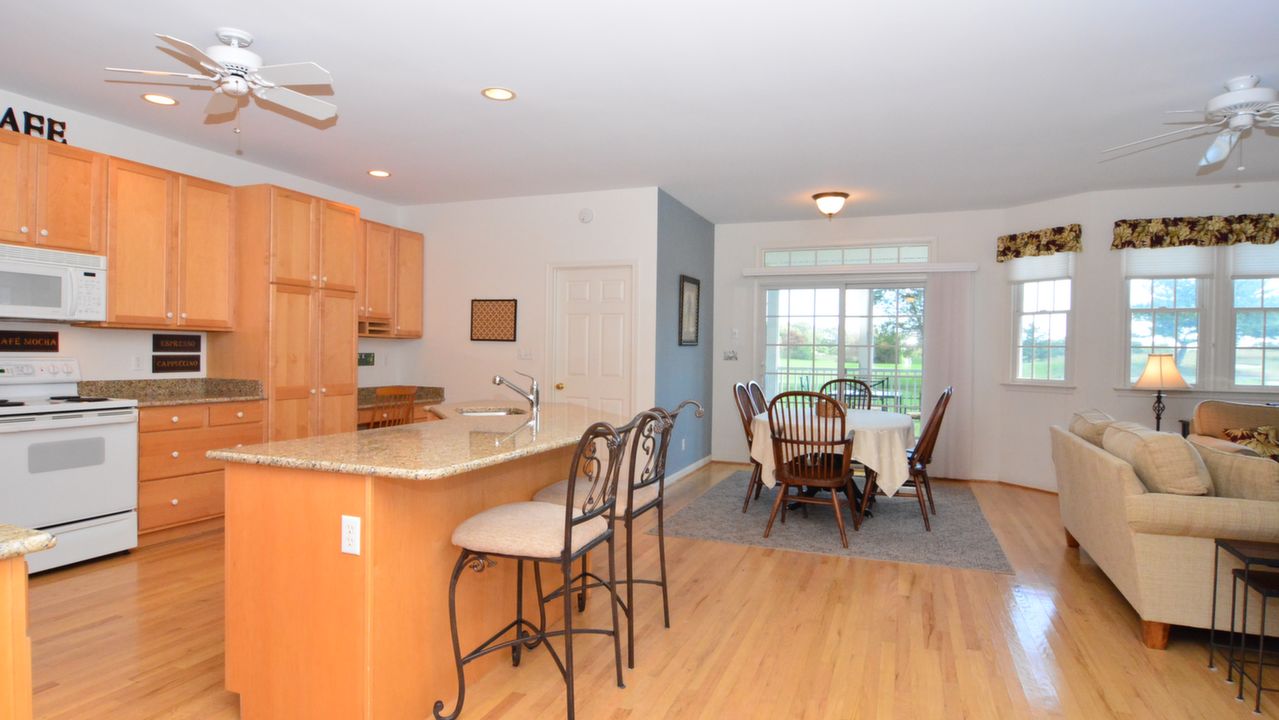 Kitchen and Family Room