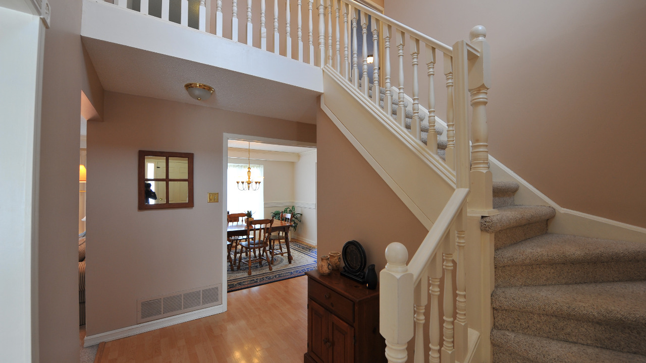Stairs with Custom Banister 