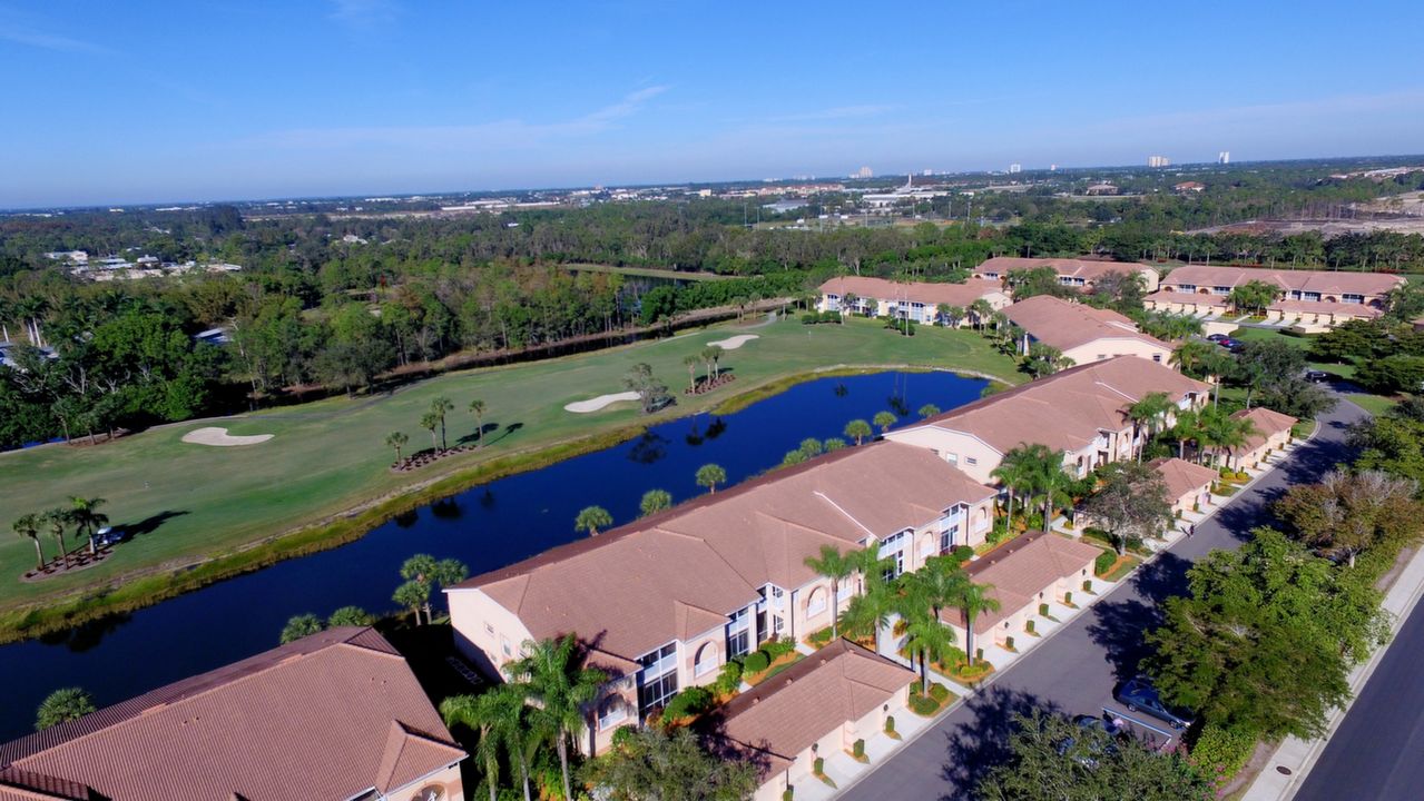 Aerial Golf Course View