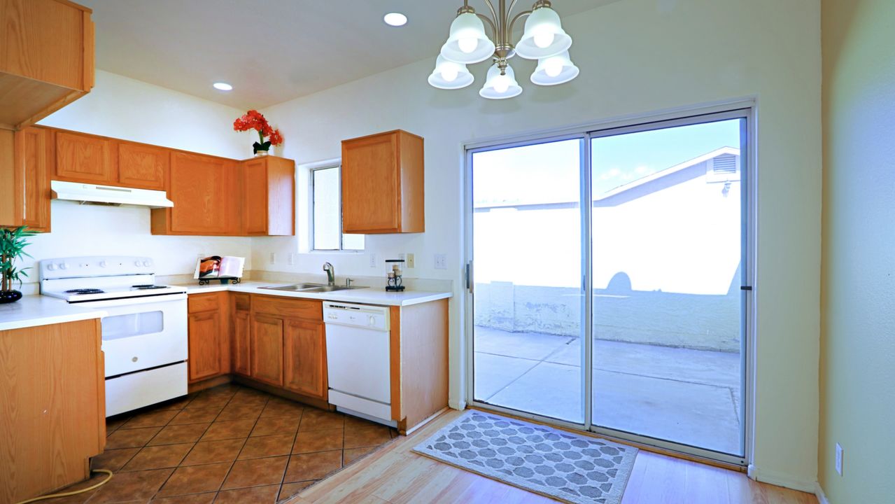 Kitchen and Eating Area