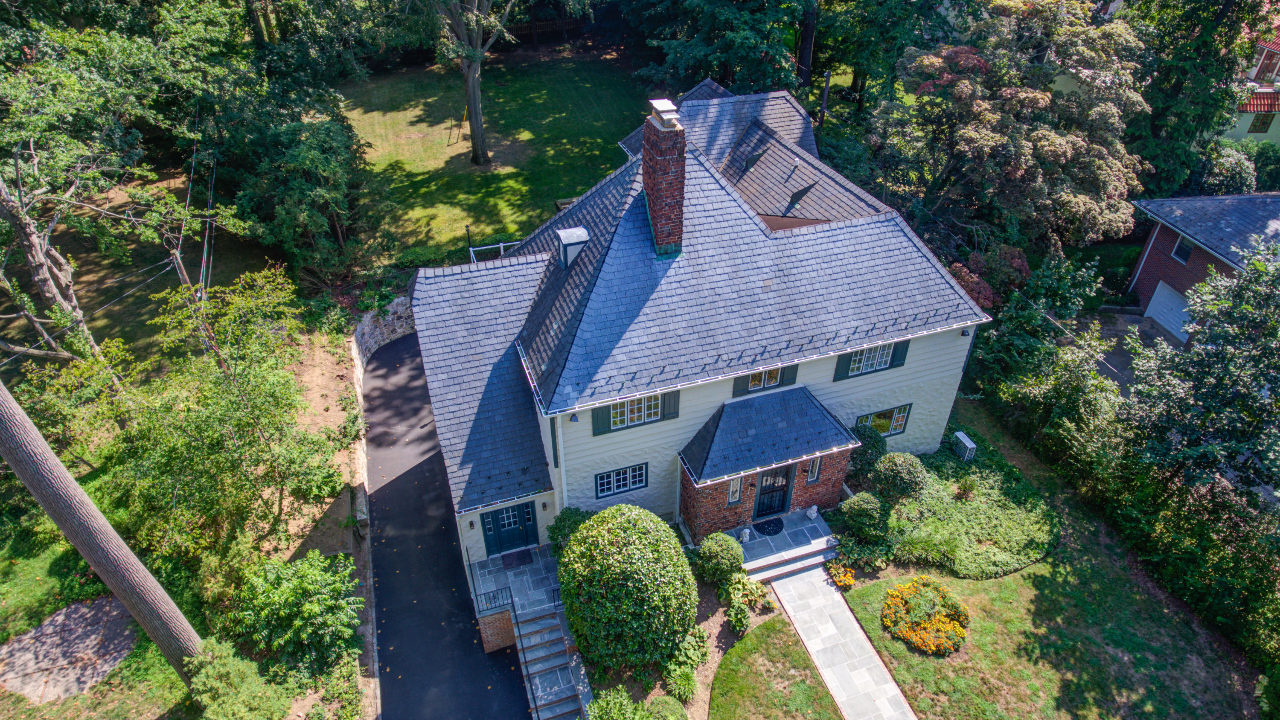 Front of House Aerial View