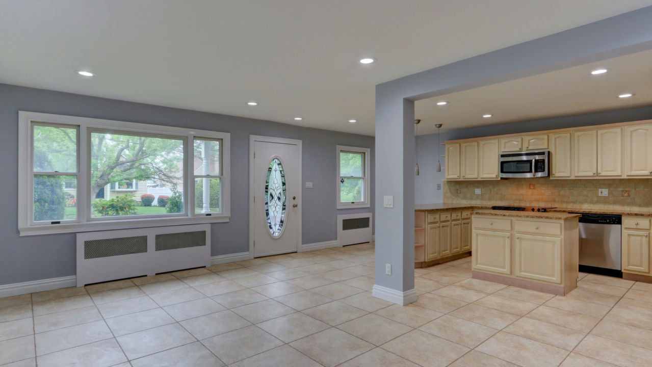 Living Room Kitchen