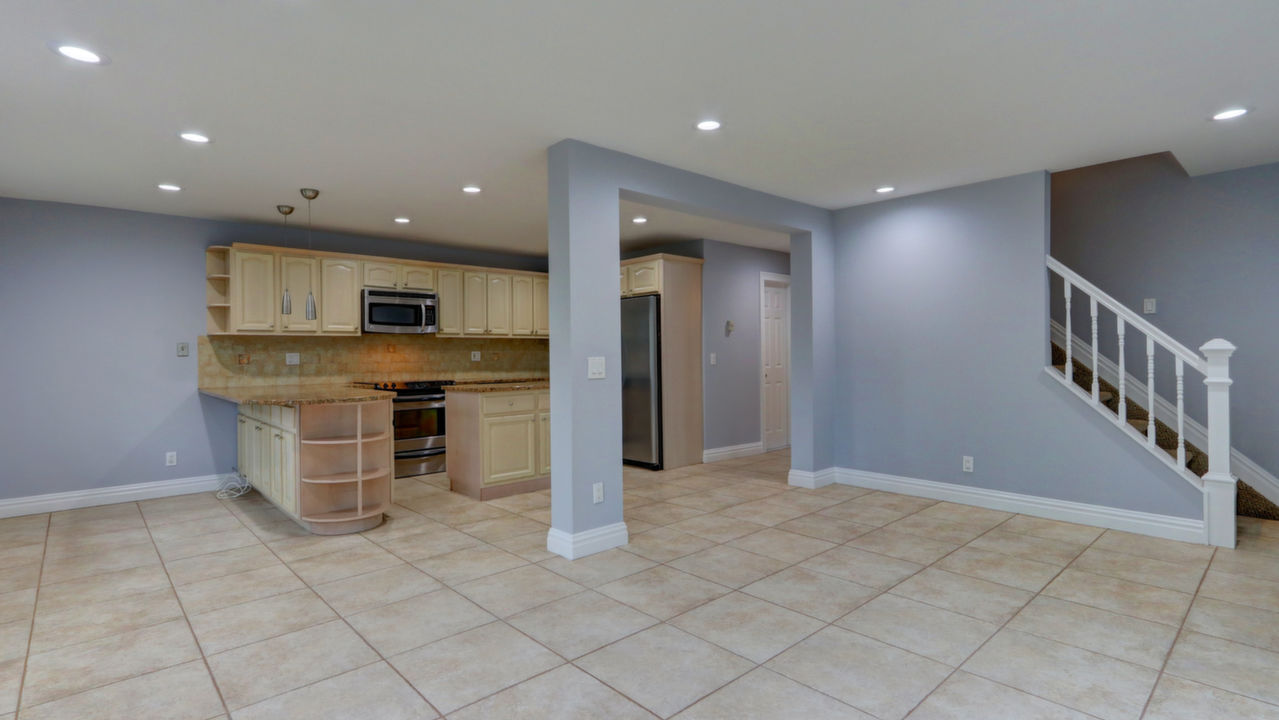 Living Room Kitchen